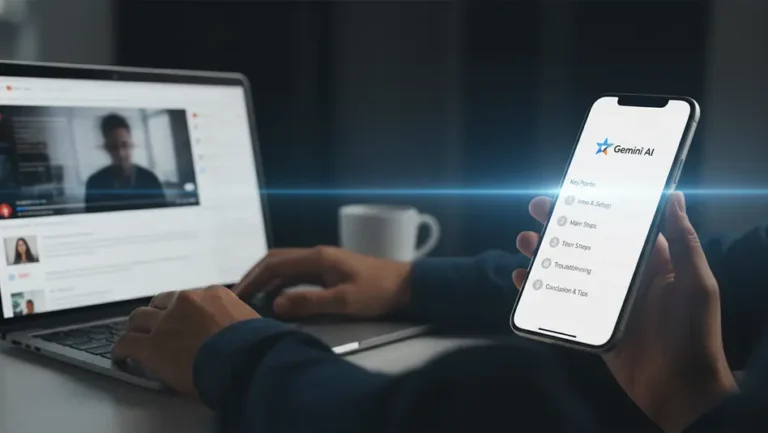 Resume vídeos con IA: ahorra tiempo usando Gemini de Google